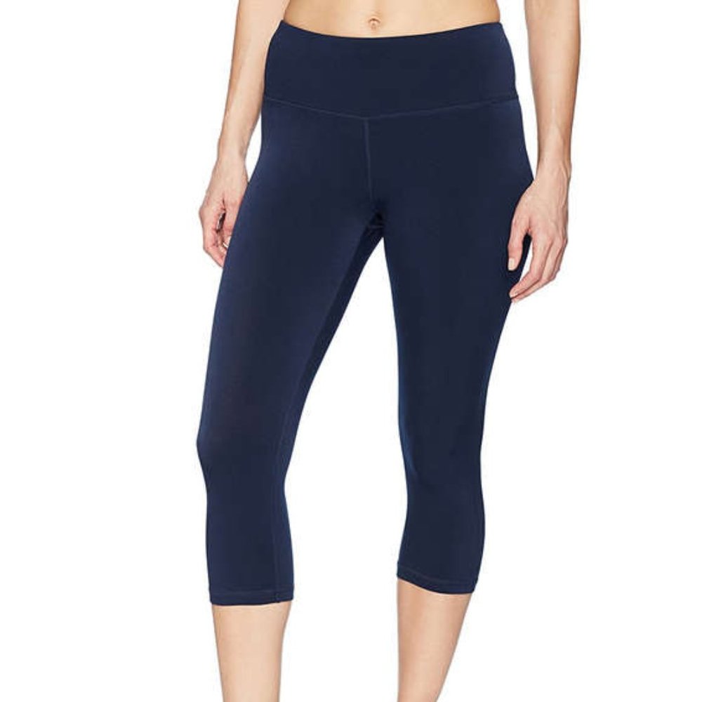 Navy Blue Cropped Lululemon Leggings